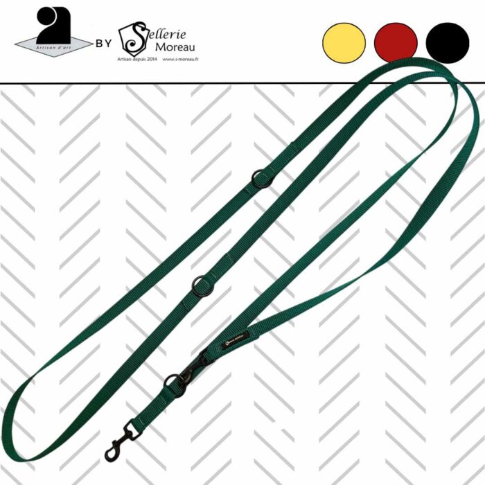 Laisse de chien en Nylon Multi-Point – Image 1