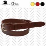Ceinture simple en cuir pour femme