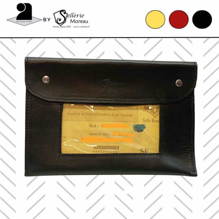 Étui pour carnet d’identification Chevaux – Image 1