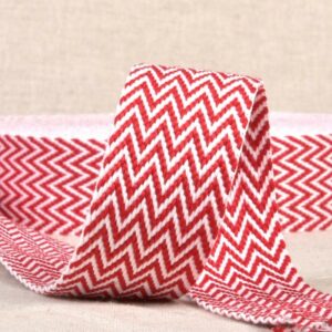 sangle chevrons rouge