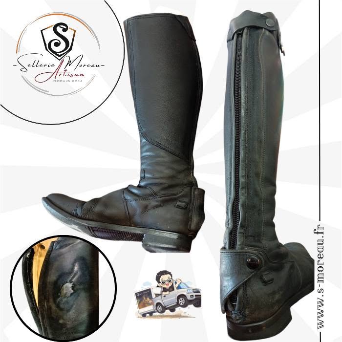 réparations de bottes d'équitation